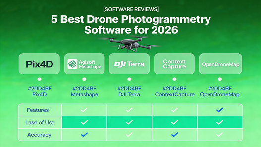 Best Drone Photogrammetry Software