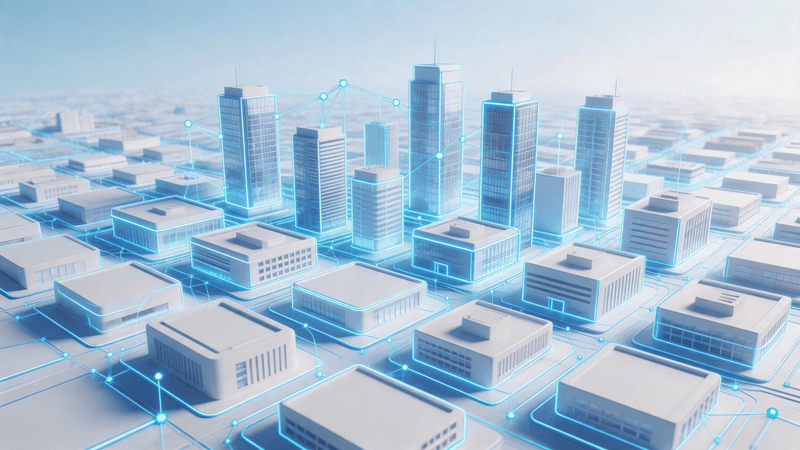 AI efficiency transforming urban planning workflows with automated building detection